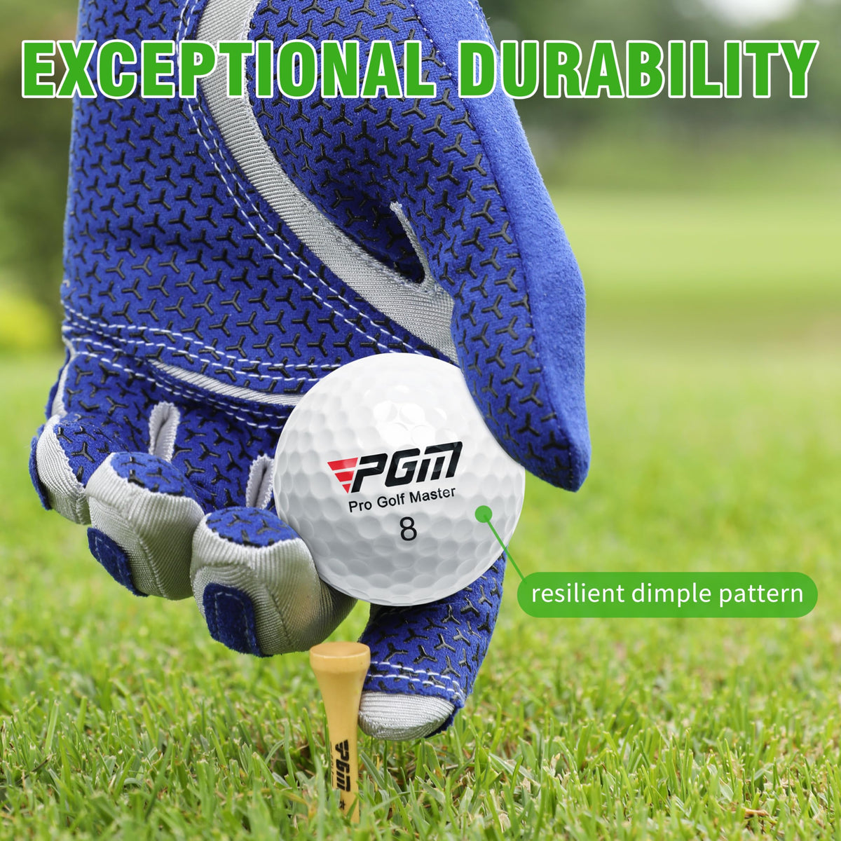 PGM alignment line demonstrates stable aim for putting