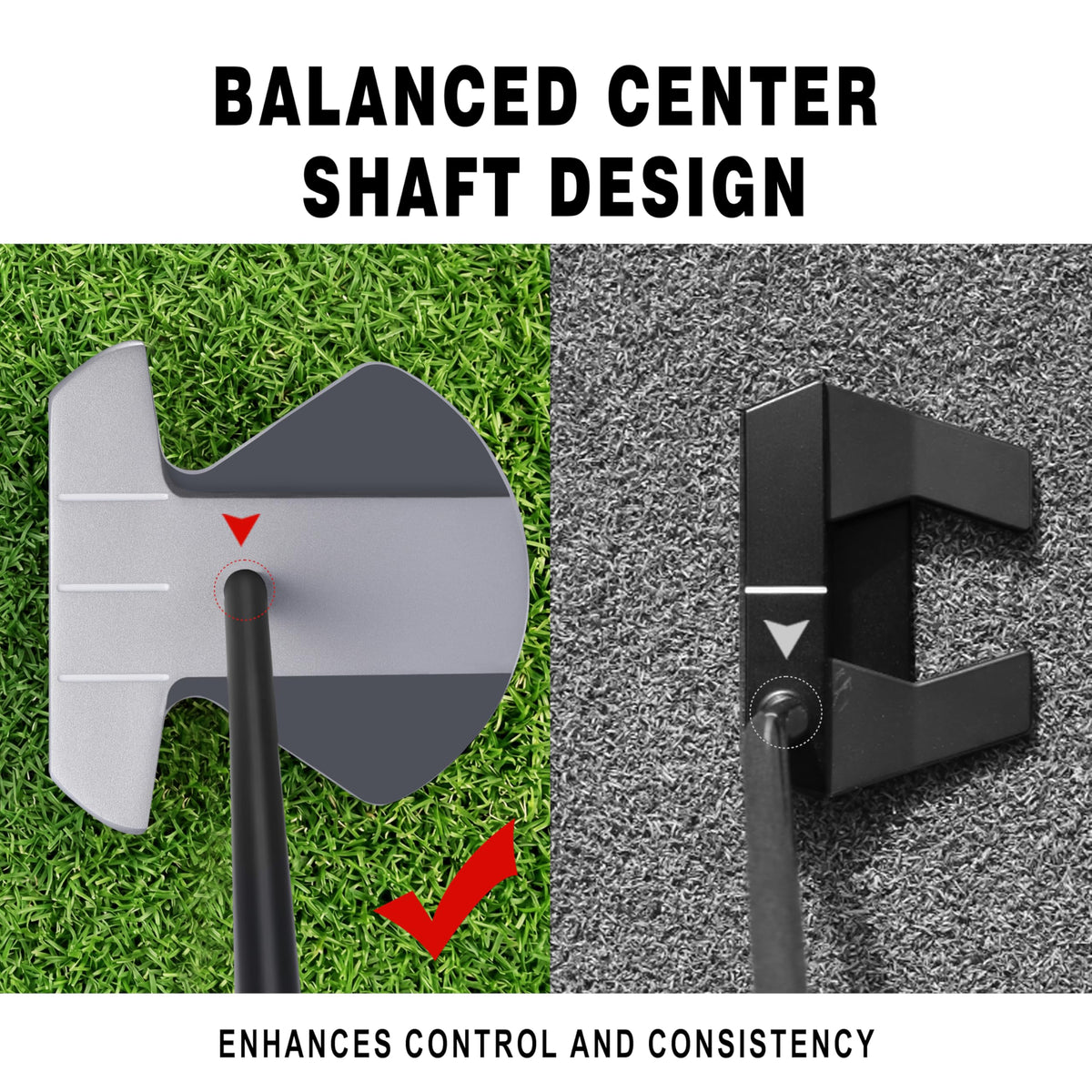 PGM CNC-milled face delivers smooth contact and reliable roll.