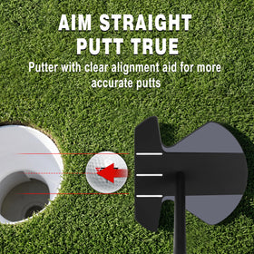 PGM Rubber anti-slip grip improves control and reduces fatigue.