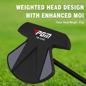 PGM Weighted MOI head helps maintain alignment through the stroke.
