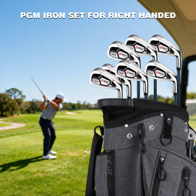 PGM wedge concave-face design helps with stable launches and reliable distance.
