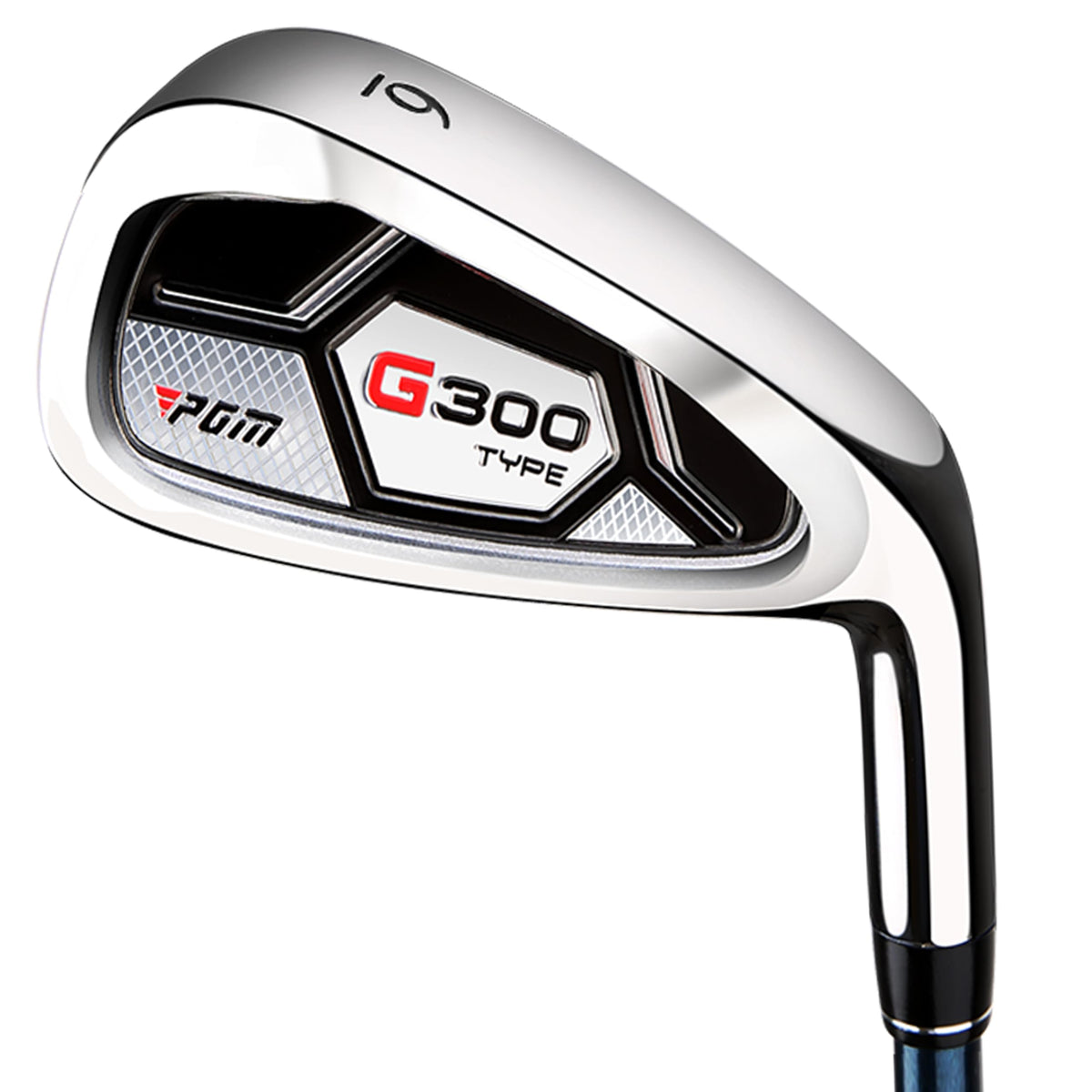 PGM 6 Iron single golf club for right-handed players with forgiving head for stable shots.