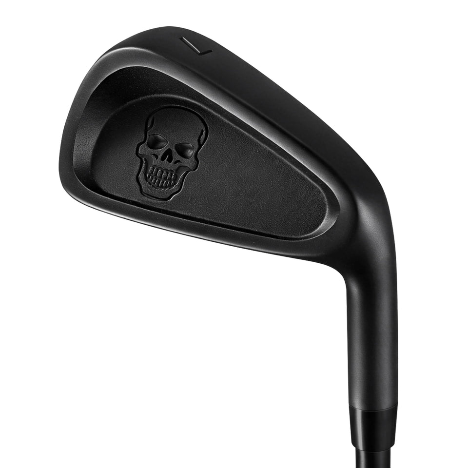 PGM 7 iron with graphite shaft for a smoother swing and faster tempo.