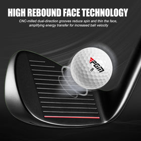 PGM 7 iron on green shows versatile, forgiving performance for all levels.