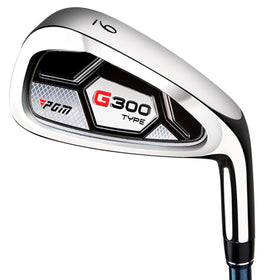 PGM 9 Iron graphite shaft closeup highlighting smooth swing potential and control.