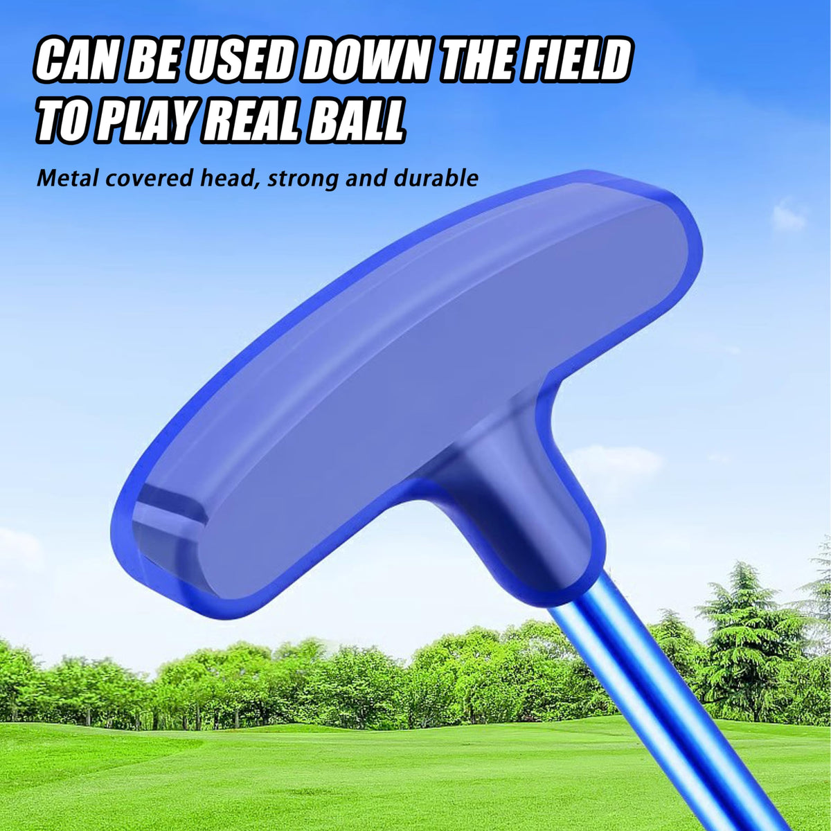 PGM ambidextrous putter design supports both-handed players