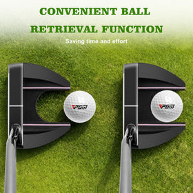PGM putter with anti-slip grooves for smoother, more consistent rolls.