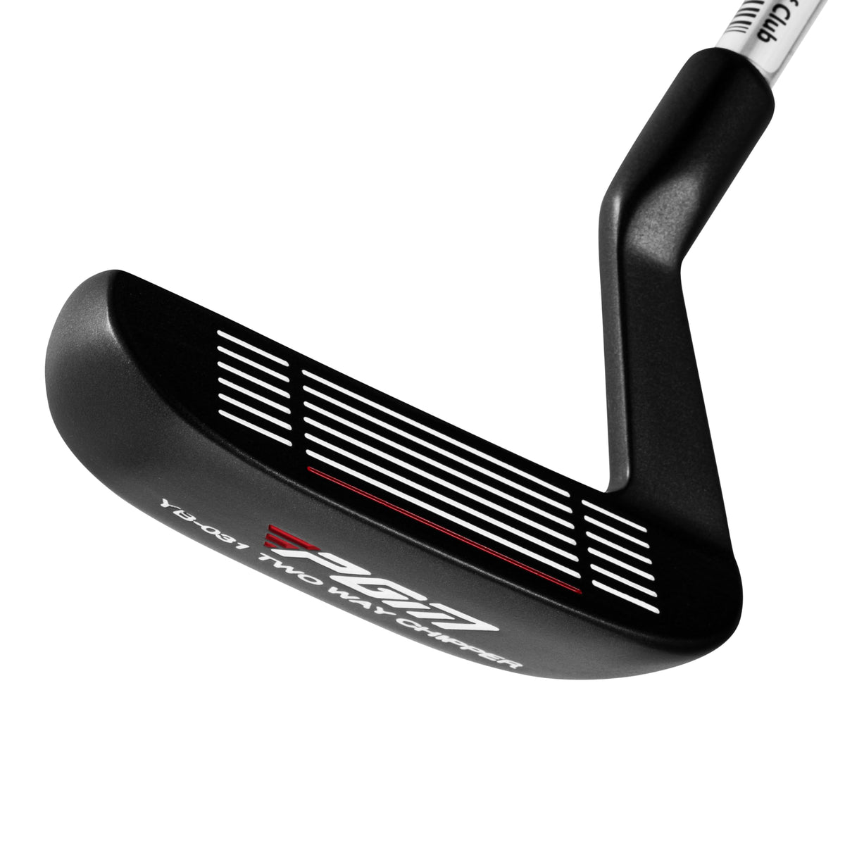 PGM blue-shaft option adds style while maintaining lightweight performance.