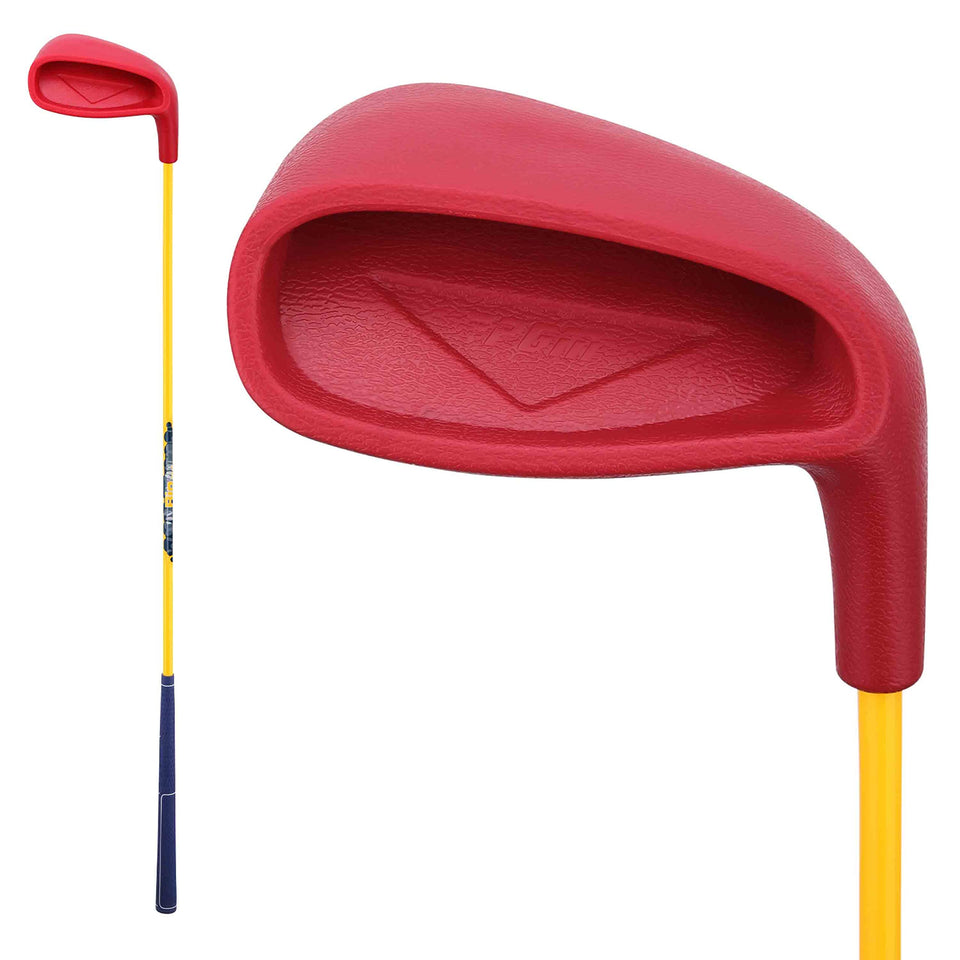 PGM children's golf club iron with large sweet spot for easy beginner practice.