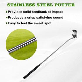 PGM dust-proof headcover protects the blade during storage.