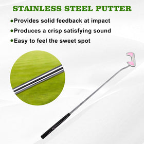 PGM dust-proof headcover protects the putter head during storage.