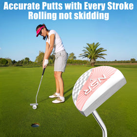 PGM dust-proof putter cover protects the head during storage and travel.