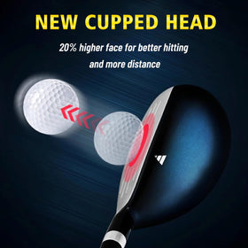 PGM G300 65g graphite shaft enables faster swing speed and control.