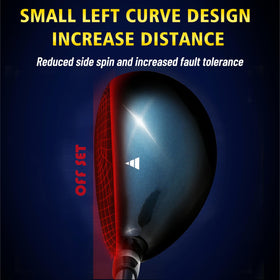 PGM G300 low-spin technology helps straighter drives and consistent performance.
