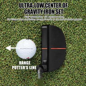 PGM Golf Putter anti-slip grip provides secure hold in any weather.