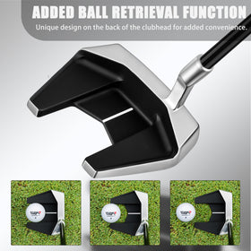 PGM ball retrieval feature speeds after-putt collection
