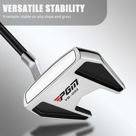 PGM Groove stripes on the face support controlled distance