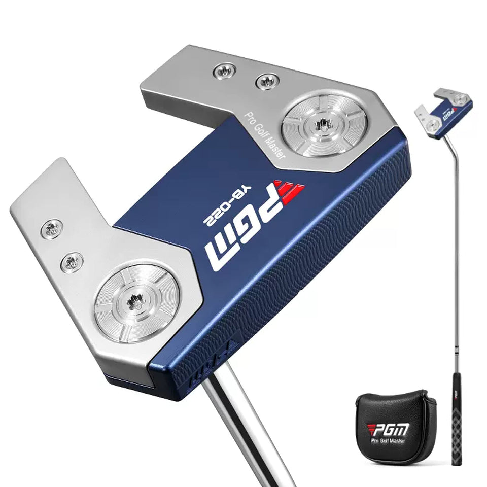 PGM golf putter with headcover protects the club during storage and transport