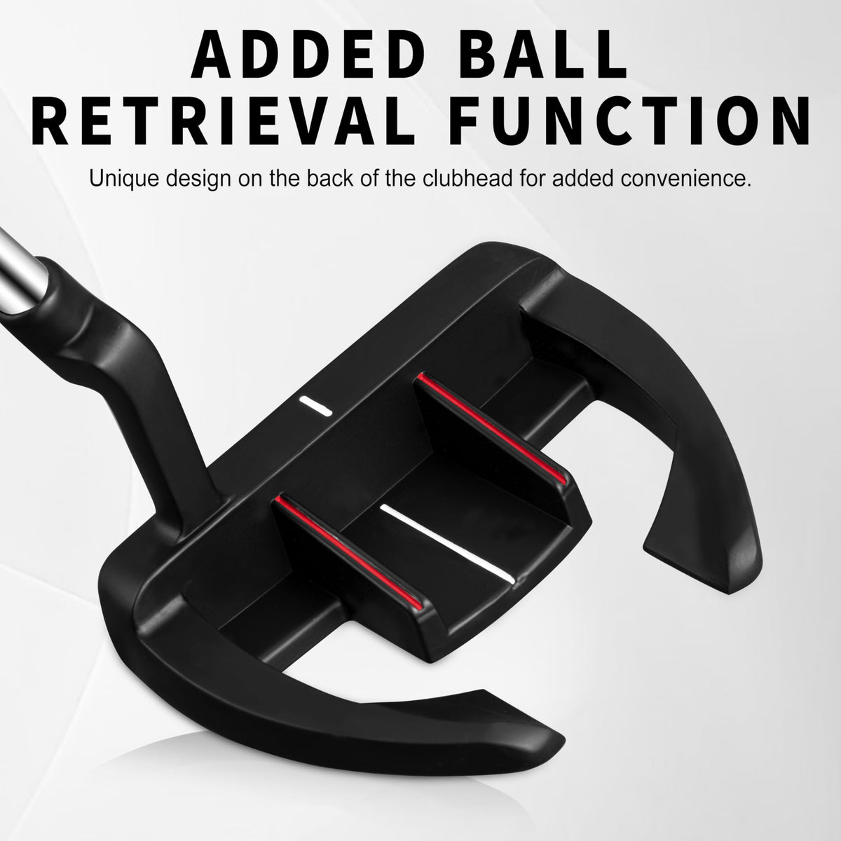 PGM golf putter non-slip grip delivers reliable control in all weather conditions