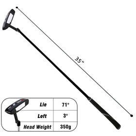PGM Golf Putter alignment cues boost confidence on the green.