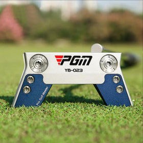 PGM putter stainless steel head provides stable contact and a solid feel at impact.