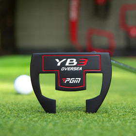 PGM Golf putter stepped shaft reduces torque for consistent feedback
