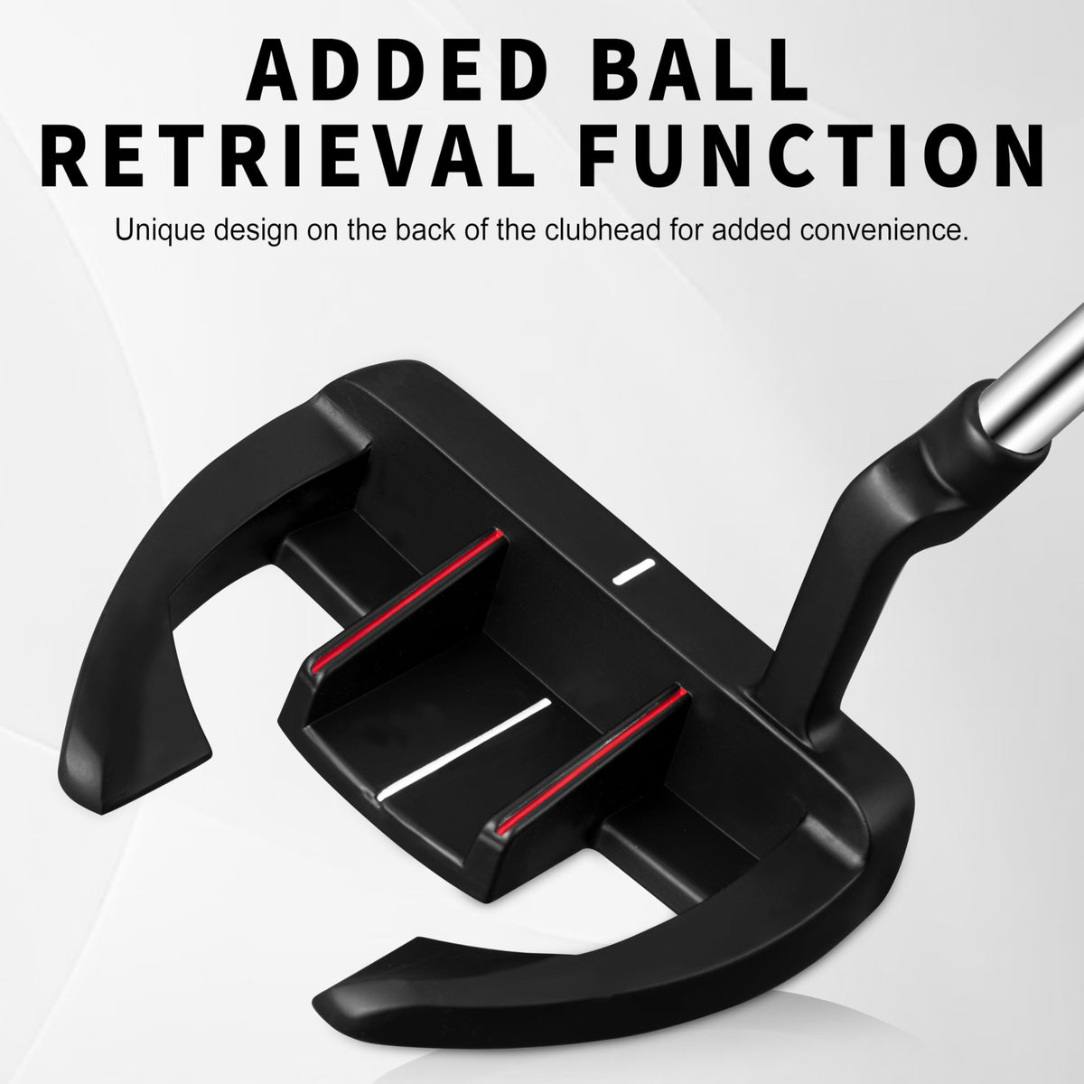 Shock-absorbing core dampens vibrations for fatigue-free strokes.