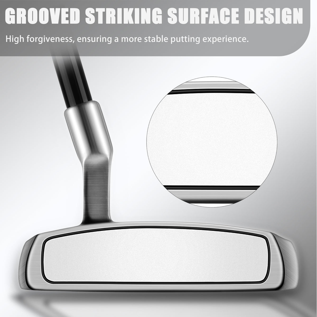 PGM Golf Standing Putter low center of gravity for enhanced stability