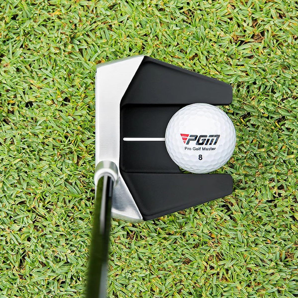PGM Golf Standing Putter preserves stroke rhythm with low CG design.