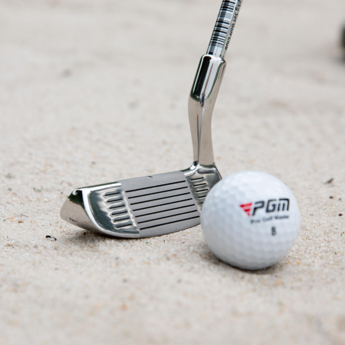 PGM chipper doubles as a reliable putter in a pinch.