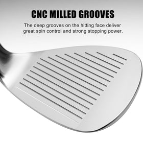 PGM wedge set balanced shafts support a stable swing and improved accuracy