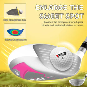 PGM junior set S-irons emphasize reliability and control across mid-range gaps.