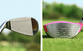 PGM junior putter design closeup for confident putting practice.