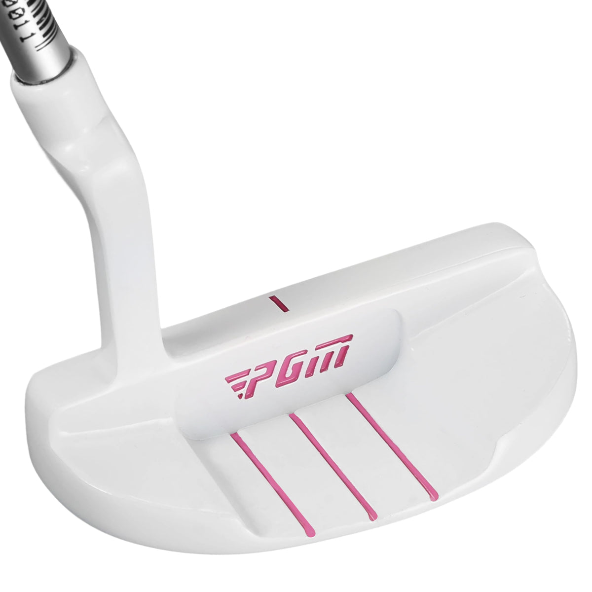 PGM junior putter mallet head with alignment lines aids accurate aiming for young players.