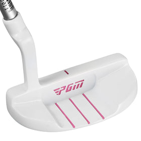 PGM junior putter mallet head with alignment lines aids accurate aiming for young players.
