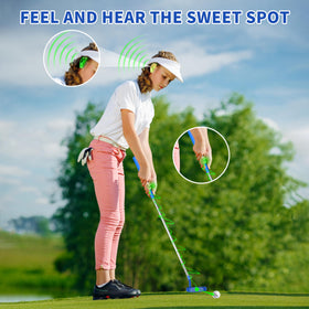 PGM blue green design adds fun and motivation on the green
