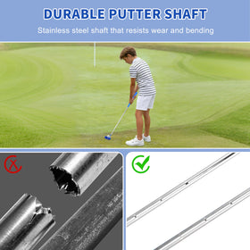 PGM plumber neck offset improves alignment visualization and balance