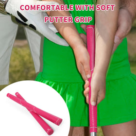 PGM junior youth putter vibrant color design adds fun and motivation on the green