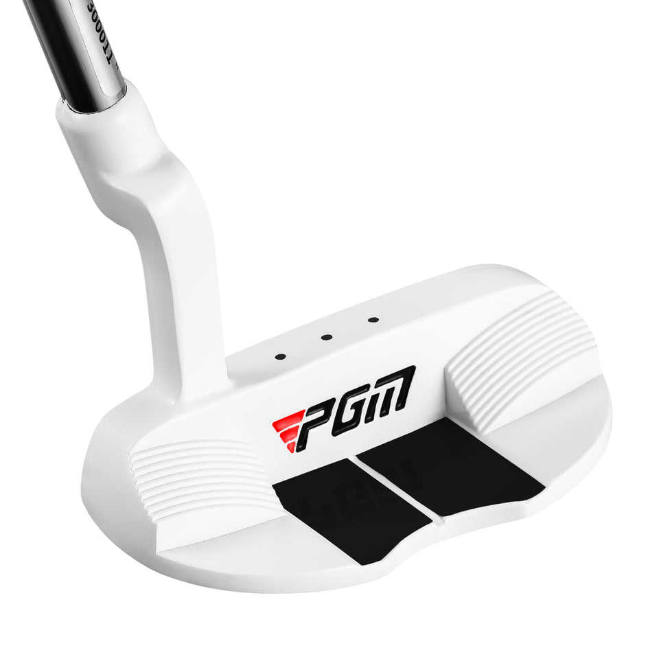PGM Kids Junior Putter with alignment lines aids accurate aiming for young golfers on the green.