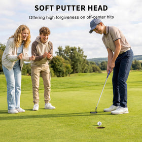 PGM Kids Junior Putter soft grip offers comfy, secure hold for young players
