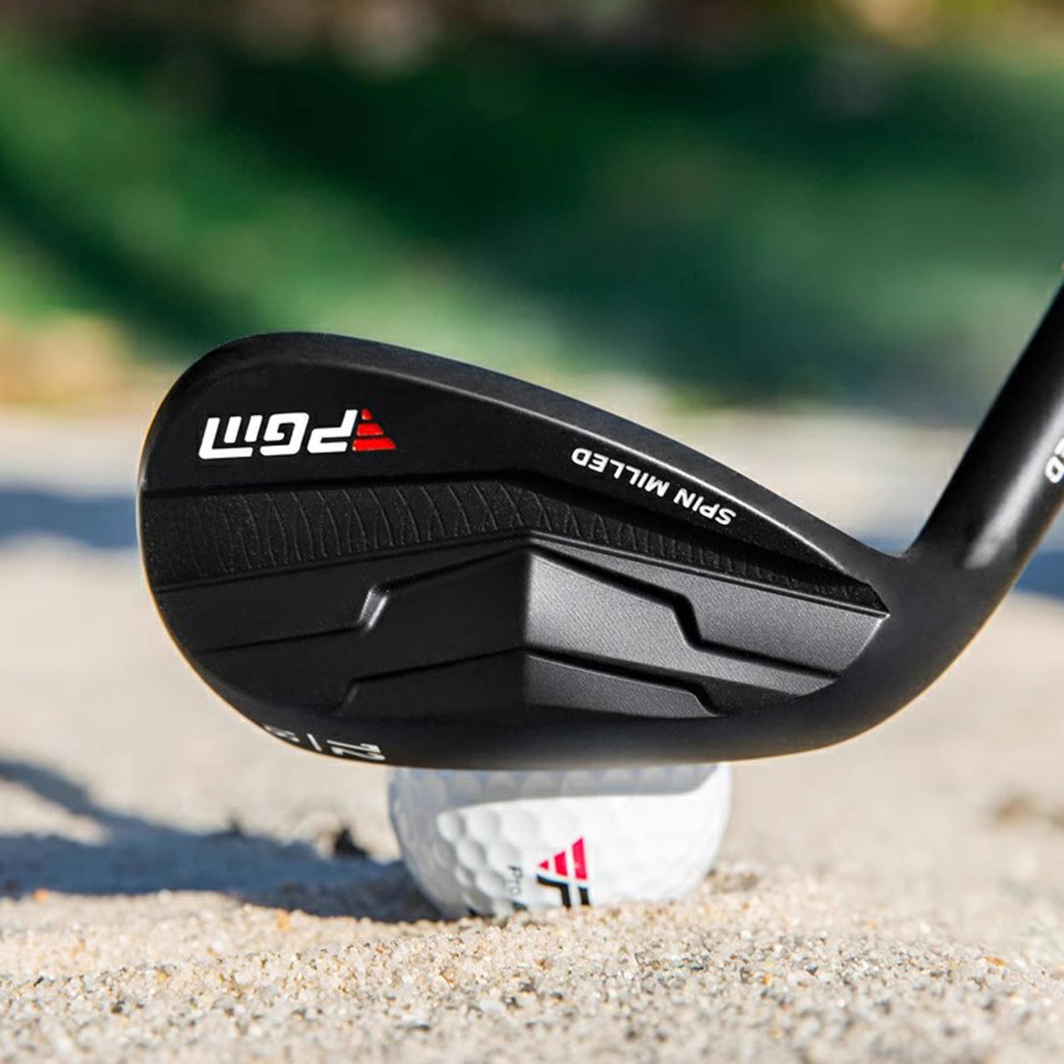 PGM Left Handed Wedge designed for greenside control on diverse lies.