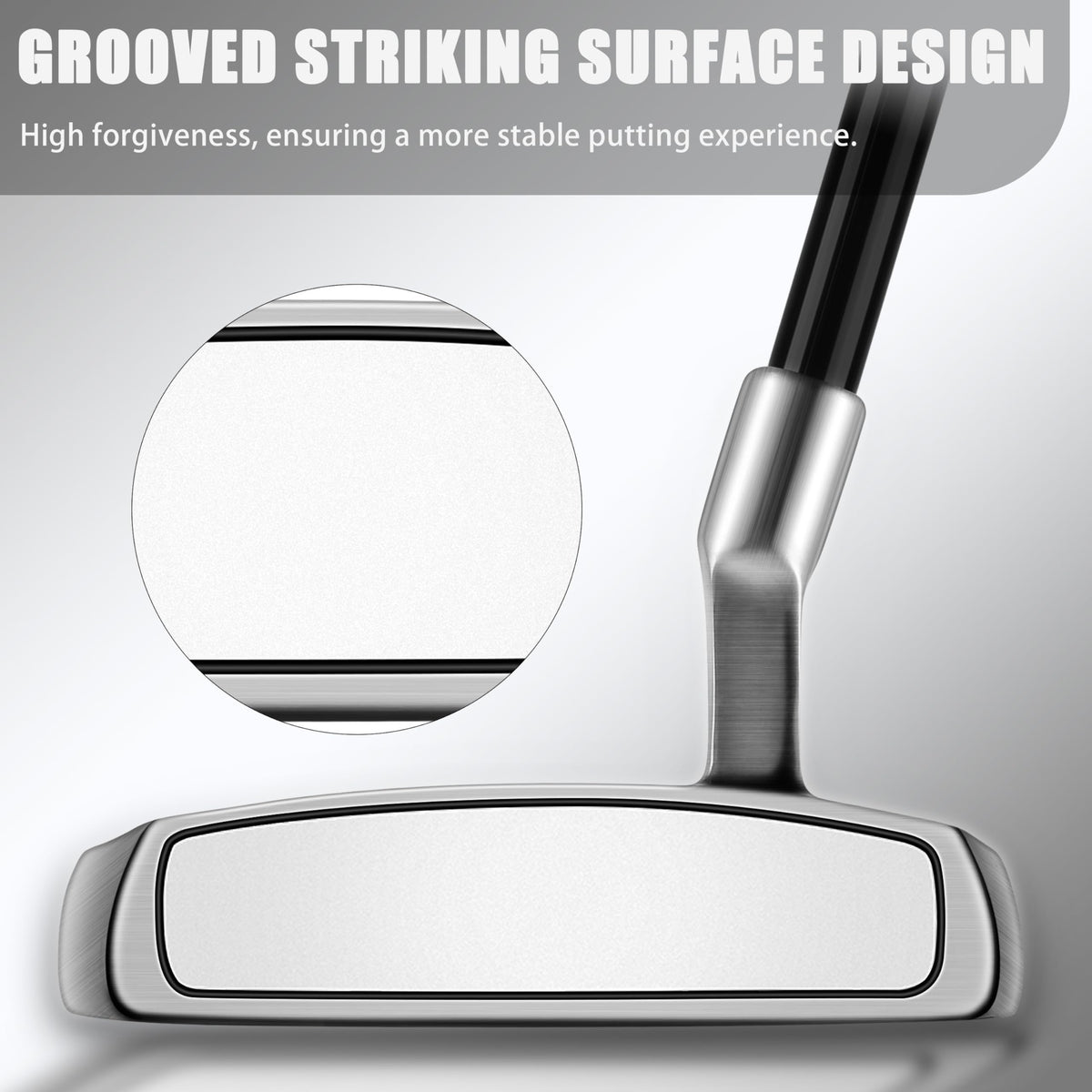 PGM low center of gravity stabilizes the stroke and reduces wobble.