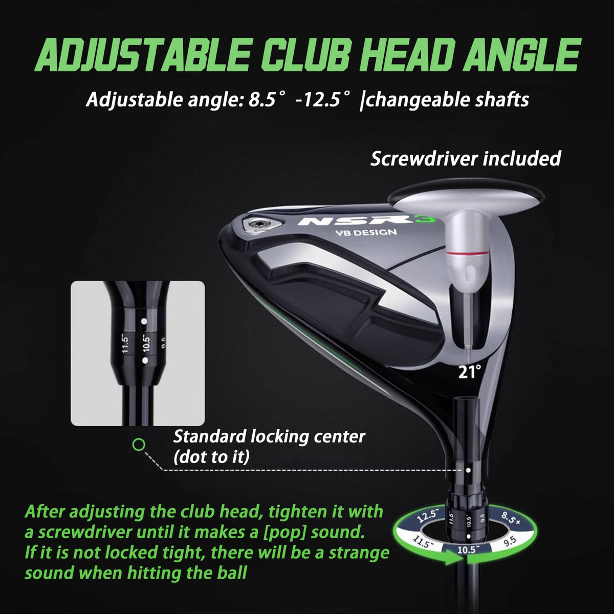 PGM 4H hybrid graphite shaft highlighting light swing feel
