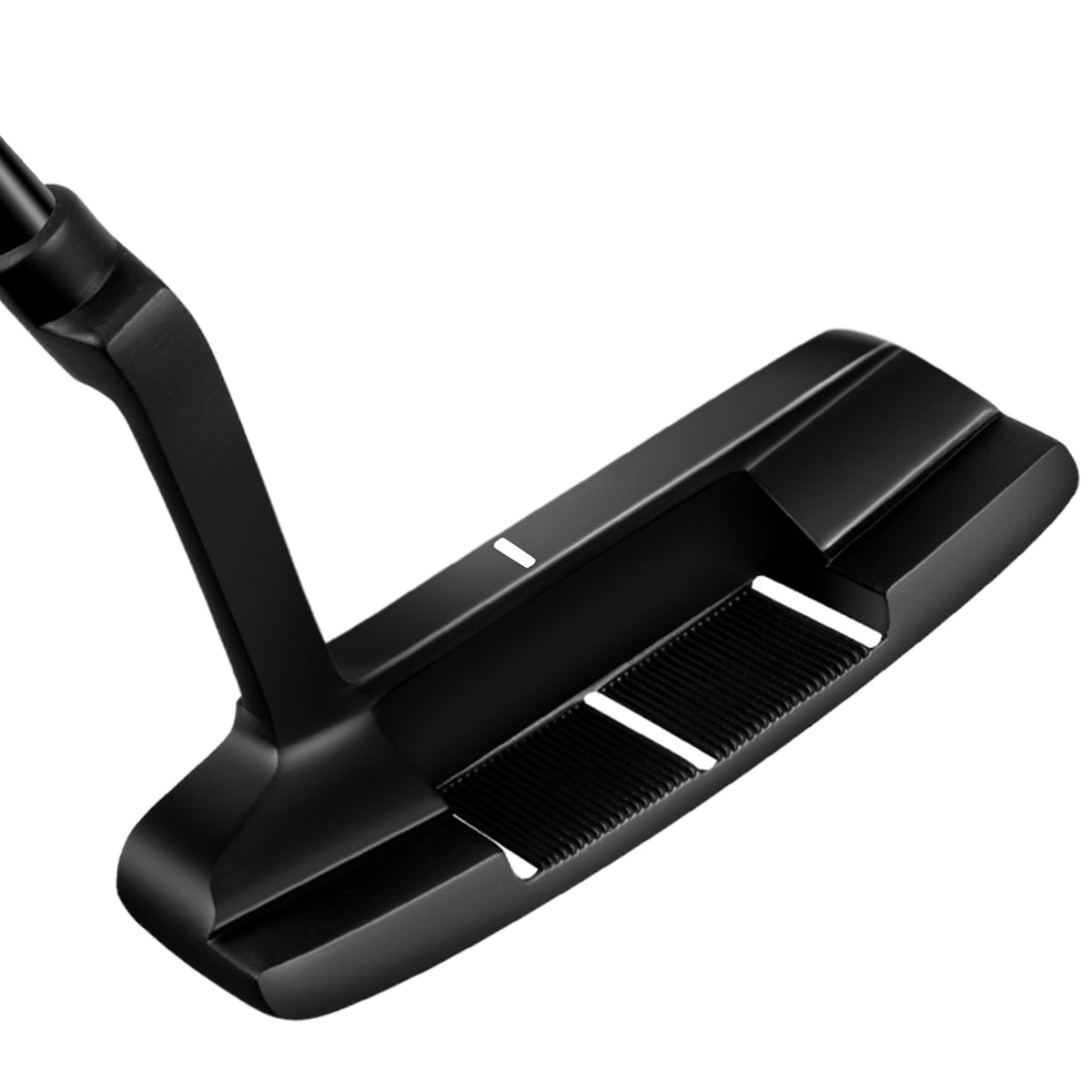 PGM Oversea blade putter shows white aiming line for quick on-course alignment.