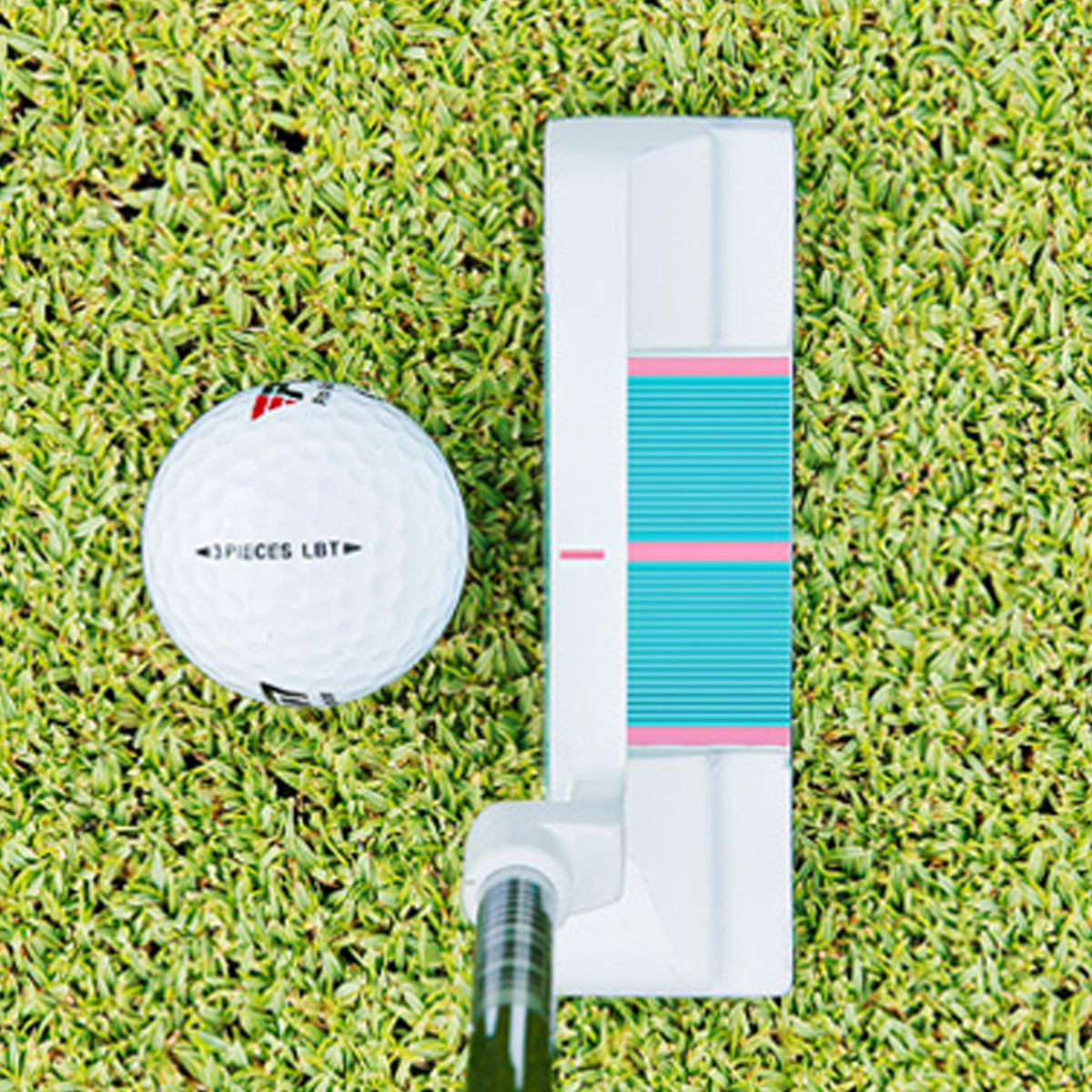 PGM Oversea balance and forgiveness in a blade putter design