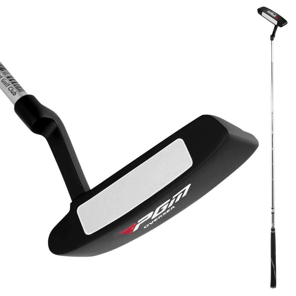 PGM Oversea left-handed blade putter with 34-inch shaft for precise alignment on greens.