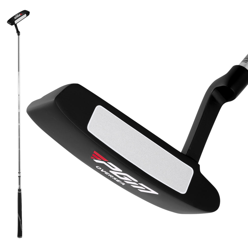PGM Oversea putter with low-CG for steady, controlled rolls.
