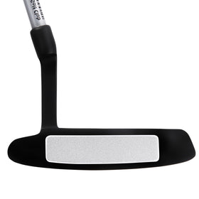 PGM Oversea left-handed blade putter highlights low center of gravity for stable, smooth rolls.
