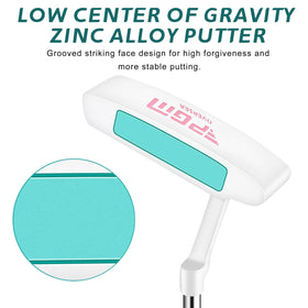 PGM Oversea low center of gravity promotes a smooth, stable stroke