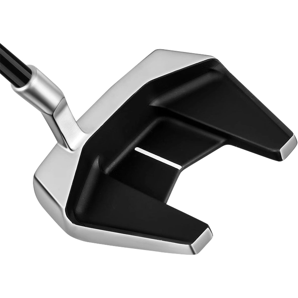 PGM putter alignment aid guides lineups with improved accuracy.